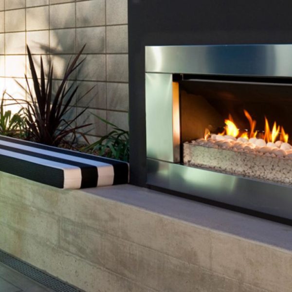 Escea EF5000 Outdoor Gas Fire – Zink